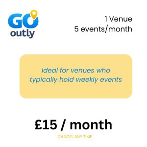 GoOutly – 5 events / month
