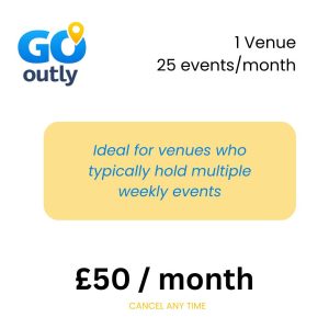 GoOutly – 25 events / month