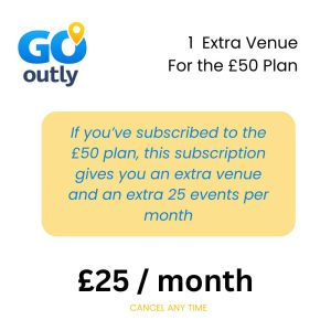 Extra Venue Slot (for £50 plan)